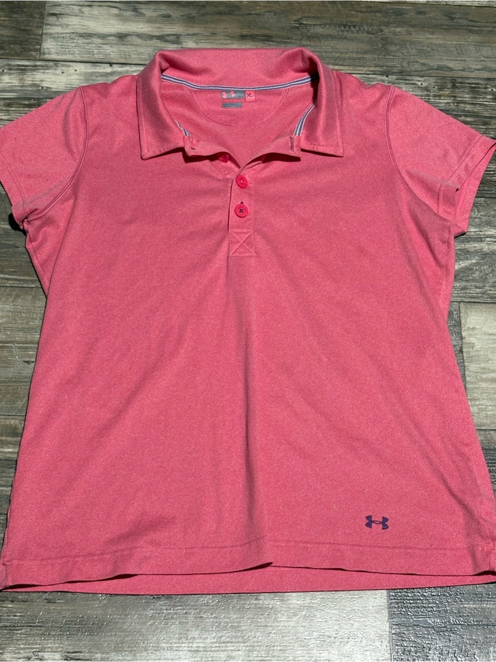Under Armour Women’s Pink Polo Shirt